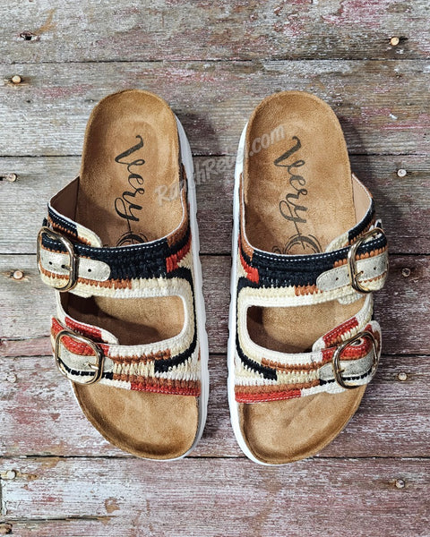 Rayna Sandal in Tan Multi #6683