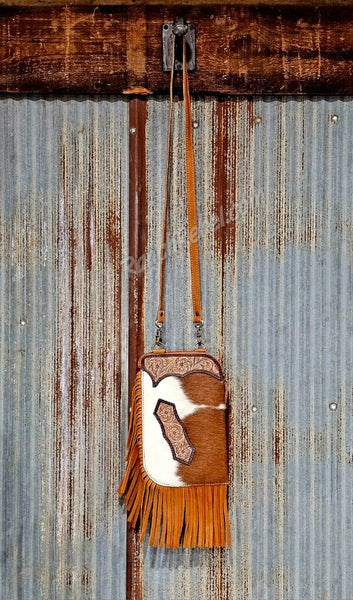 Cowhide Chap Bag #6686
