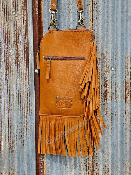 Cowhide Chap Bag #6686