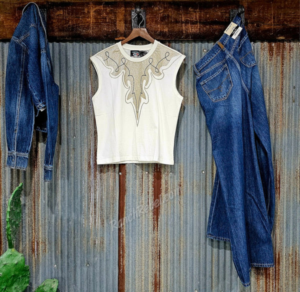 Fancy Bootstitch Tank #6687