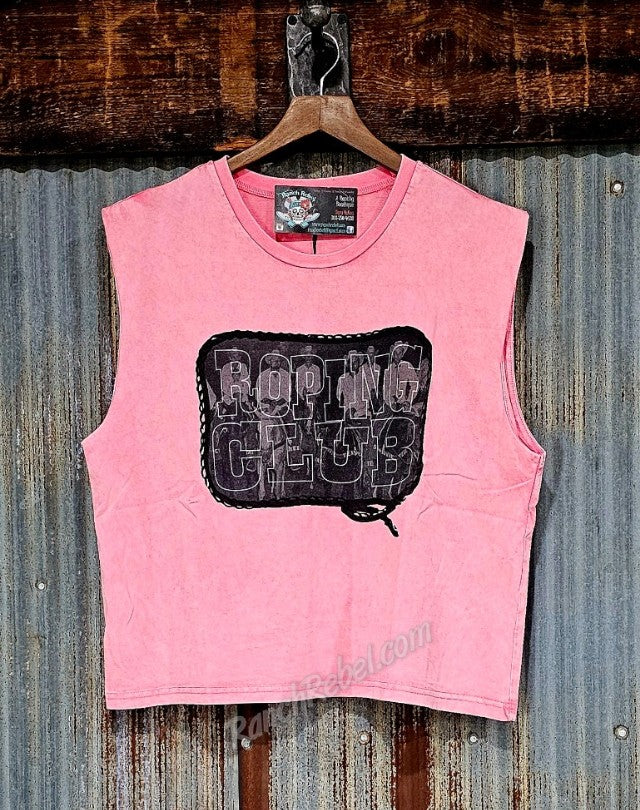 Pink Roping Club Tank #6707
