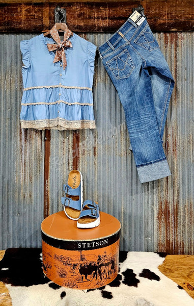 Cattle Brand Checkered Twilly #6710