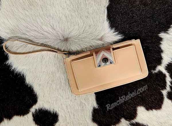 STS Ranch Basic Bliss Buckskin Haley Bifold Wristlet #6714