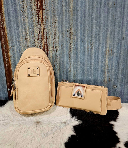 STS Ranch Basic Bliss Buckskin Sojourner Sling #6713