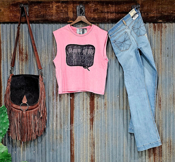 Pink Roping Club Tank #6707