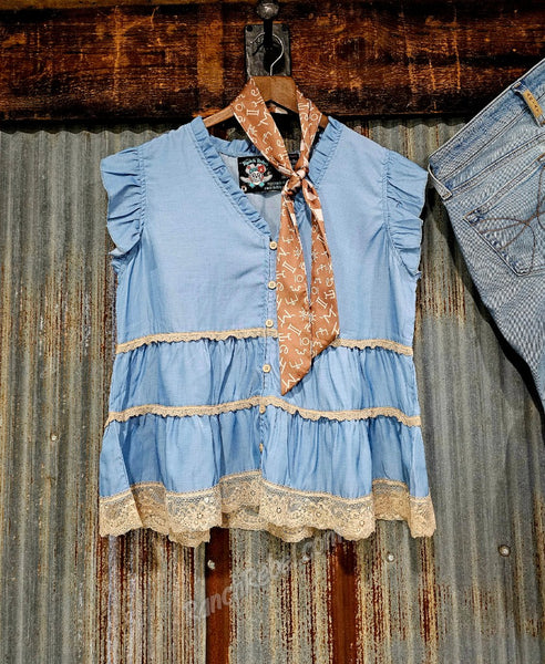 Cattle Brand Checkered Twilly #6710