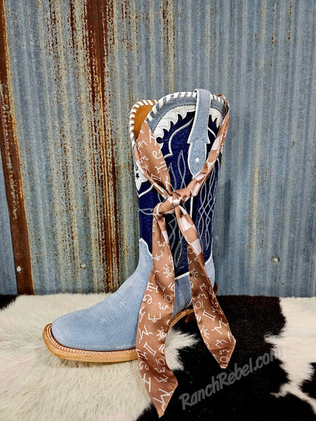 Cattle Brand Checkered Twilly #6710