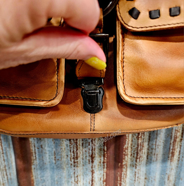 STS Ranch Bandera Tan Saddle Hobo Bag #6717
