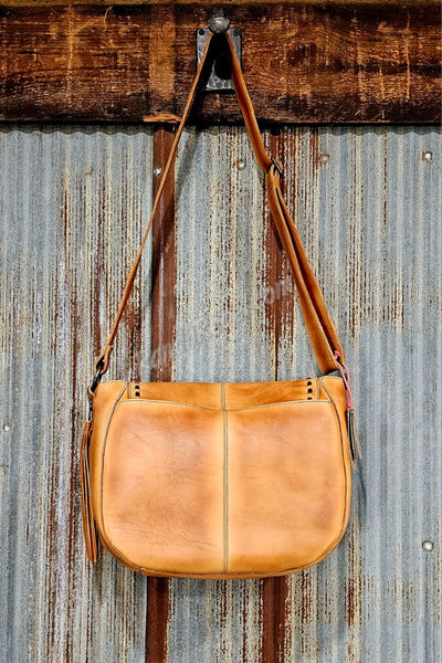 STS Ranch Bandera Tan Saddle Hobo Bag #6717