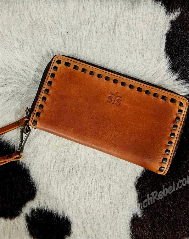 STS Ranch Bandera Tan Berkley Bifold Wallet #6718