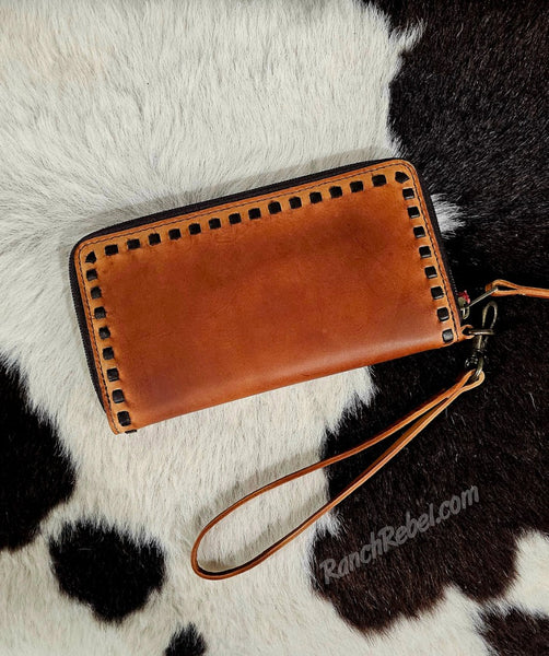 STS Ranch Bandera Tan Berkley Bifold Wallet #6718