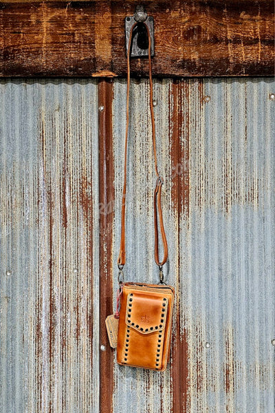 STS Ranch Bandera Tan Quickdraw Crossbody Wallet #6720