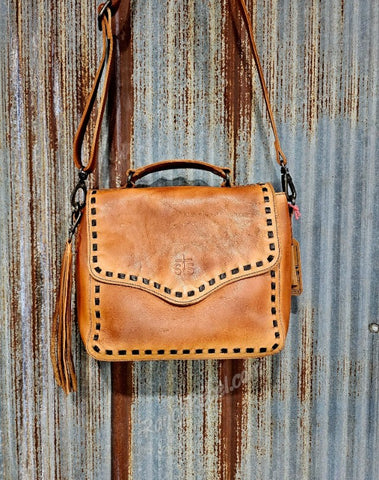 STS Ranch Bandera Tan Dakota Crossbody #6721