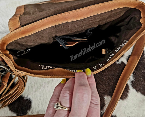 STS Ranch Bandera Tan Dakota Crossbody #6721