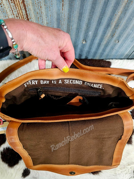 STS Ranch Bandera Tan Dakota Crossbody #6721
