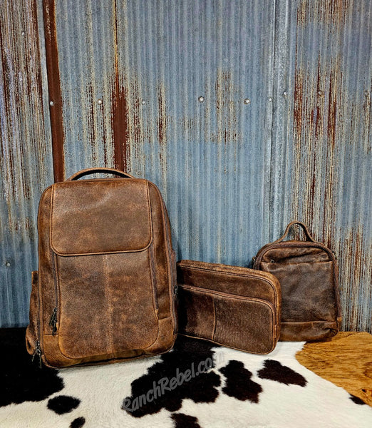 Scully Leather Travel Shave Kit #6726
