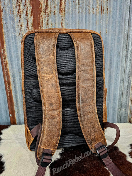 Scully Leather Backpack #6725