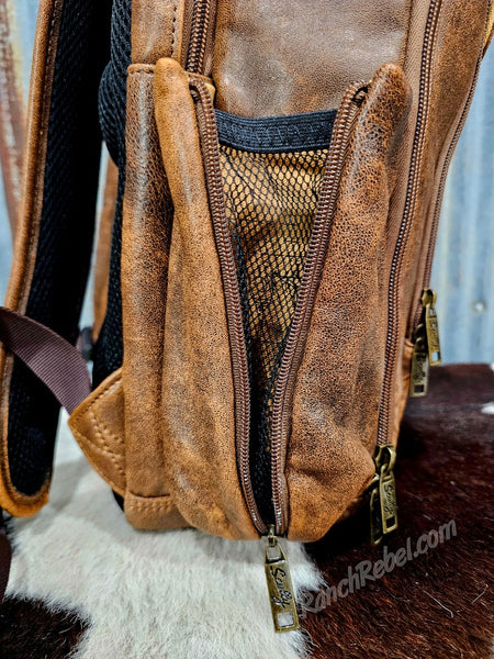 Scully Leather Backpack #6725