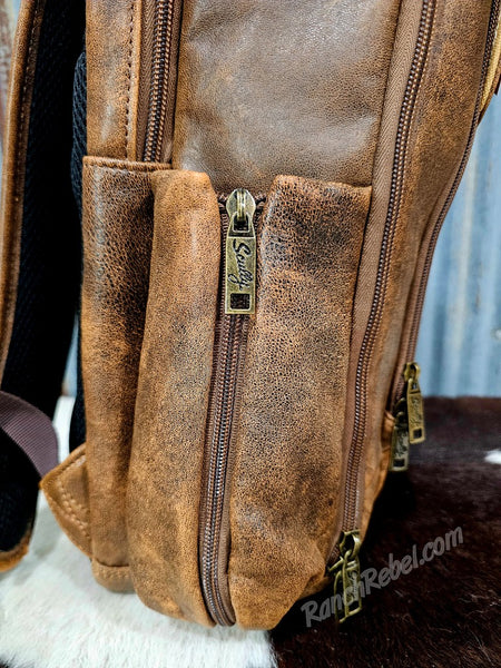 Scully Leather Backpack #6725