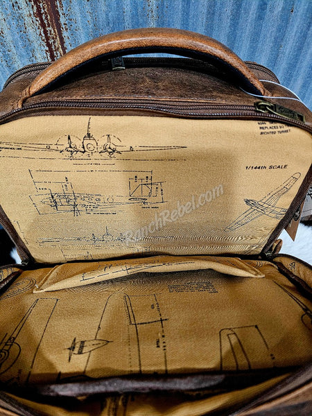 Scully Leather Backpack #6725