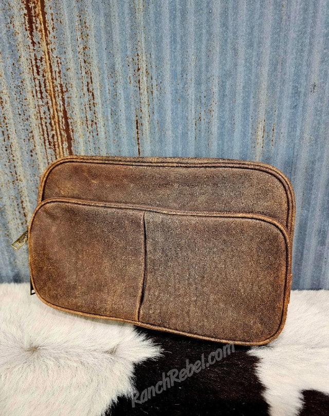Scully Leather Travel Shave Kit #6726
