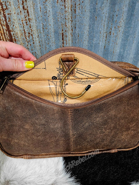 Scully Leather Travel Shave Kit #6726