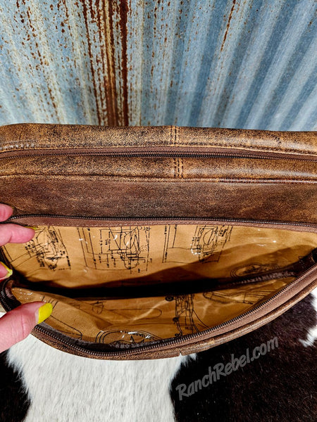Scully Leather Travel Shave Kit #6726