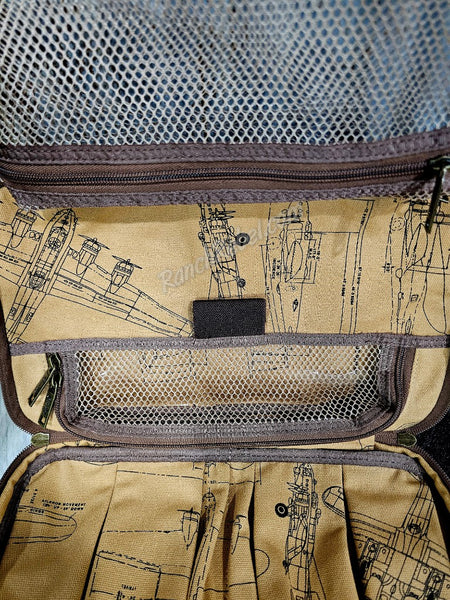 Scully Leather Travel Shave Kit #6726