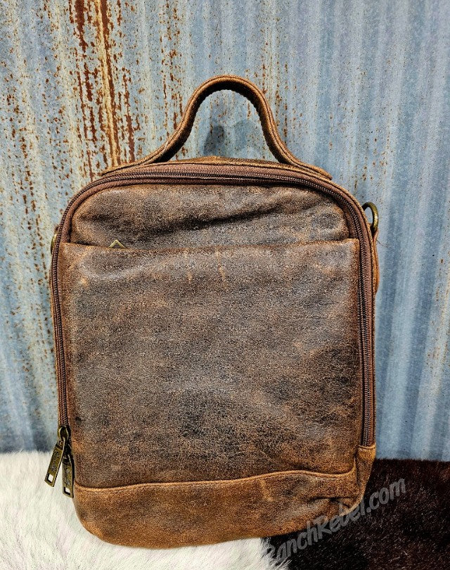 Scully Leather Travel Bag #6727