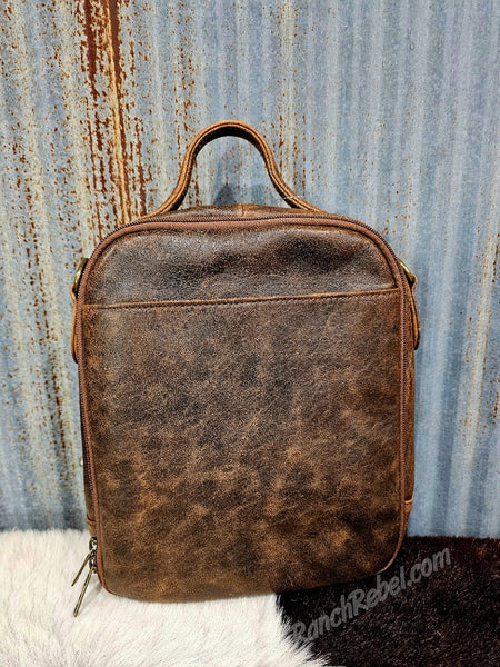 Scully Leather Travel Bag #6727