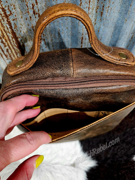 Scully Leather Travel Bag #6727
