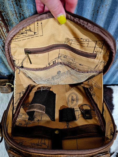 Scully Leather Travel Bag #6727