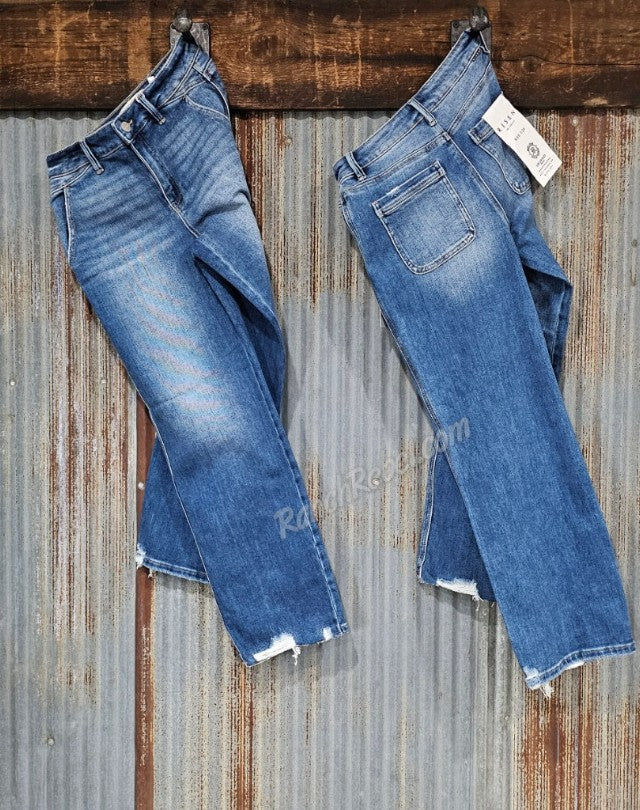 Risen Straight Leg Ankle Crop #6729