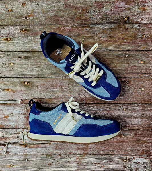 Ariat Ranch Runner in Light Denim/Blue Depths #6741