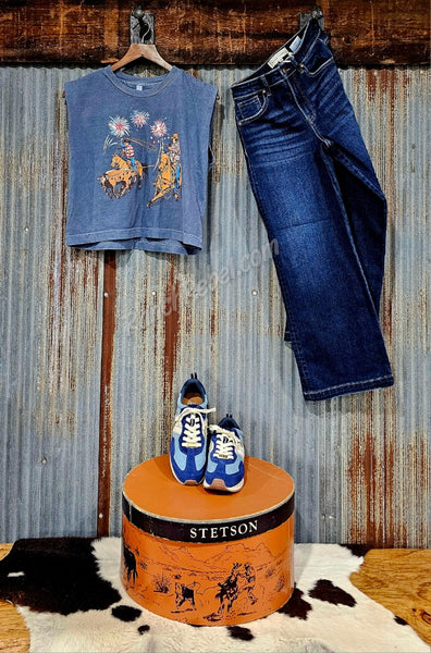 Patriotic Team Roper Tank #6739