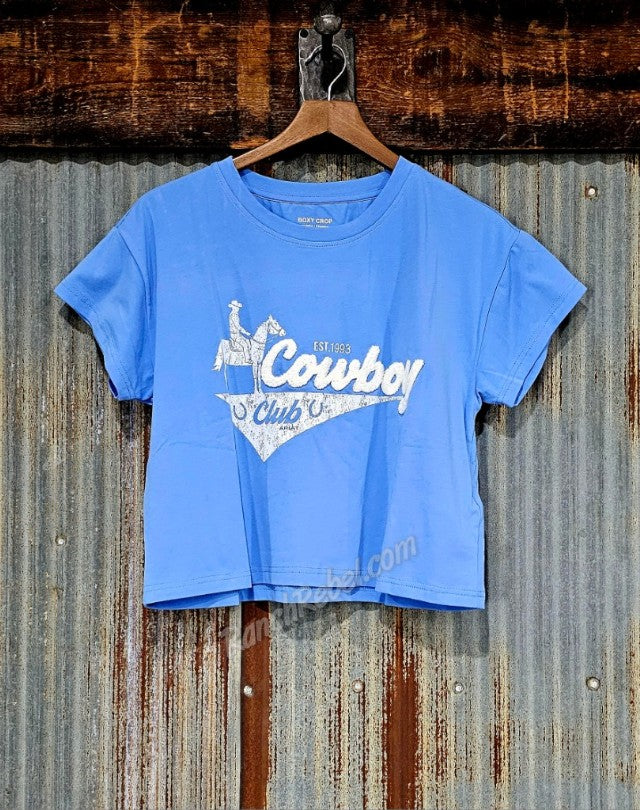 Ariat Cowboy Club Crop Tee #6757