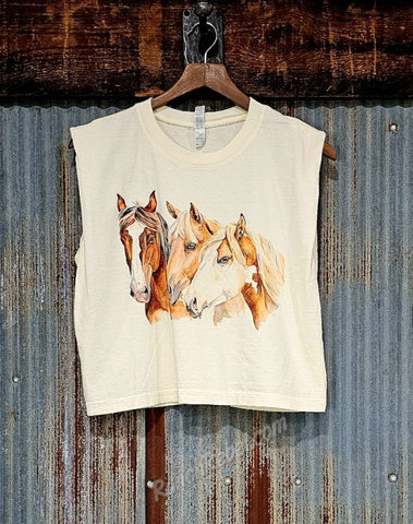 Three Horses Tank #6770