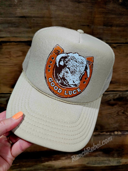 Lucky Hereford Cap in Sand #6755