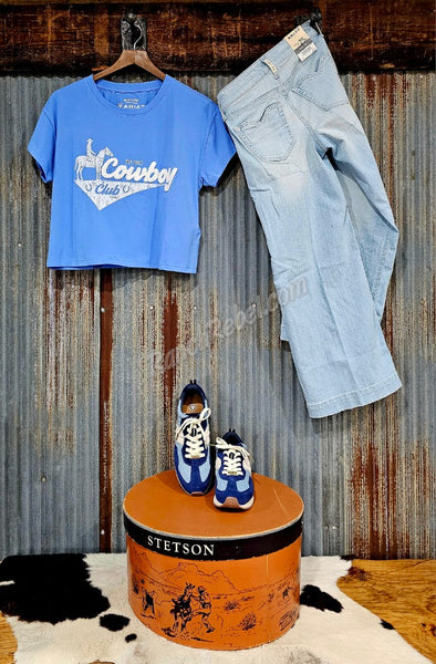 Ariat Cowboy Club Crop Tee #6757