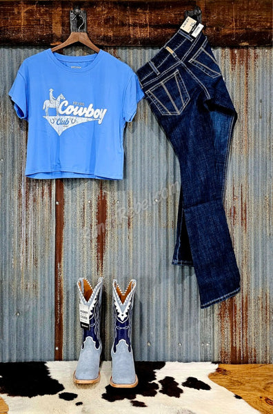 Ariat Cowboy Club Crop Tee #6757