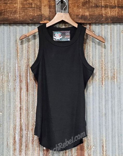 Top Shelf Tank in Black #6774