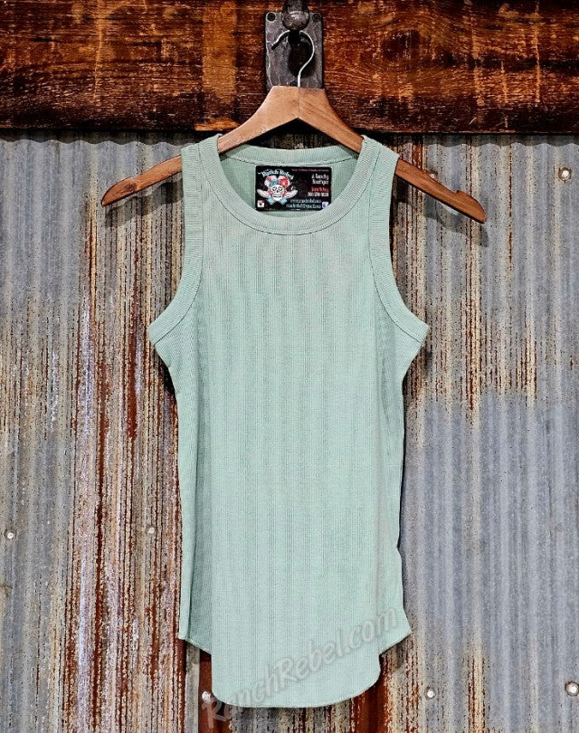Top Shelf Tank in Sage #6776