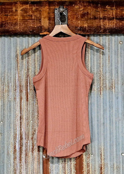 Top Shelf Tank in Desert Rose #6778