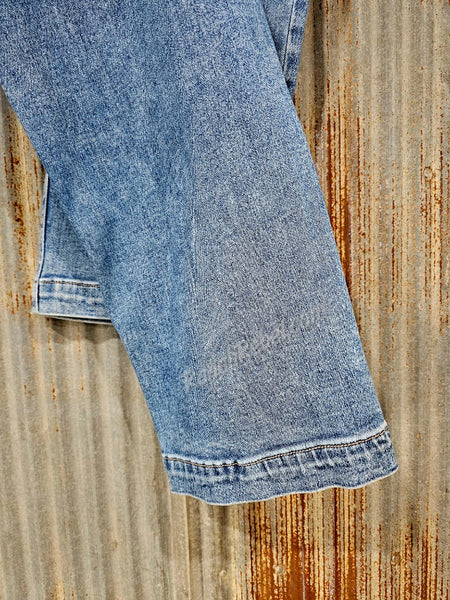 Risen Relaxed Front Seam Crops #6783