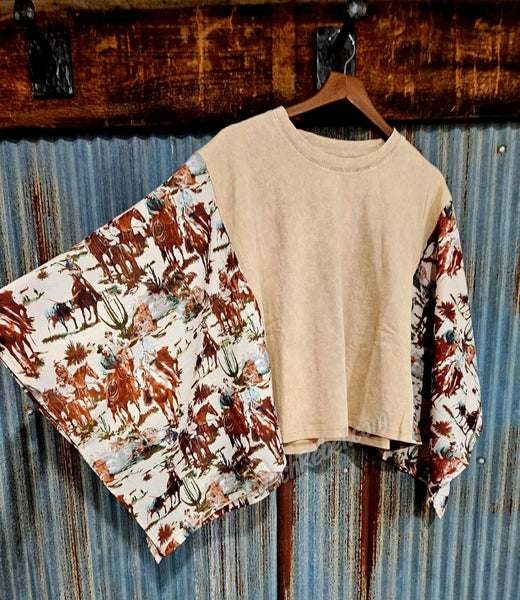 Cowboy Couture Top #6810