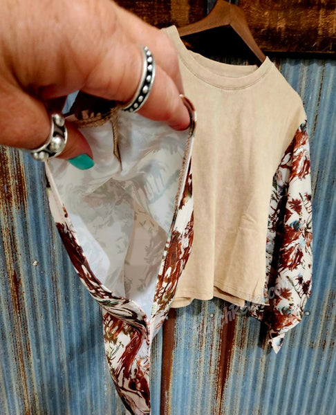 Cowboy Couture Top #6810