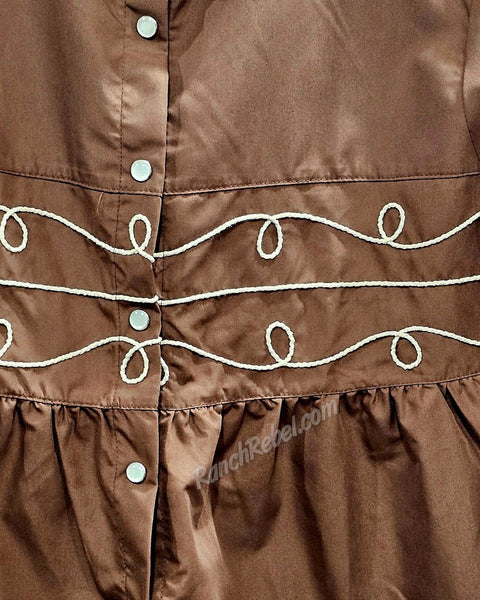 Loopty Lou Chocolate Short Sleeve #6785