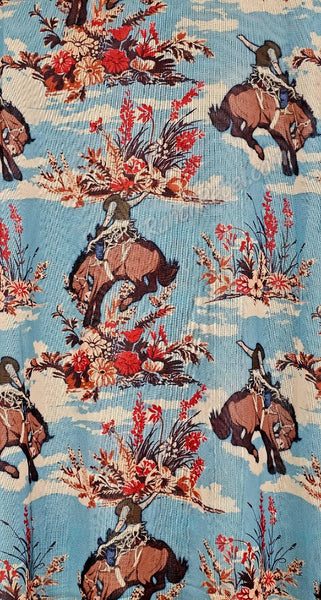 Floral Cowboy Top #6818