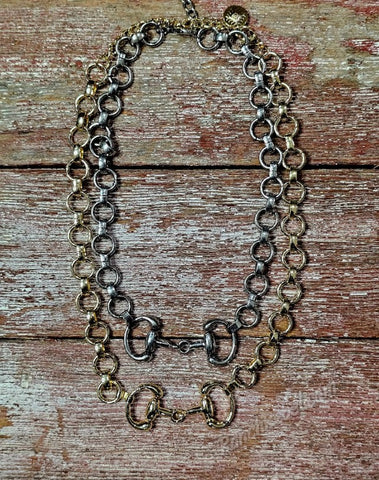 Chunky Bit Necklace #6801