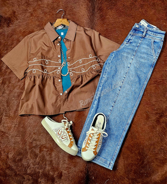 Top Shelf Tank in Teal #6779